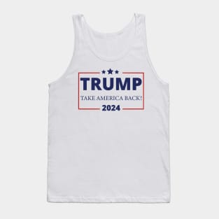 Trump 2024 Take America Back Tank Top